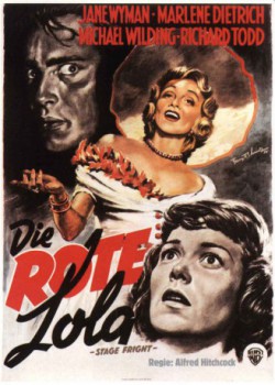 poster Alfred Hitchcock - Die rote Lola