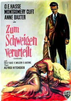 poster Alfred Hitchcock - Ich beichte