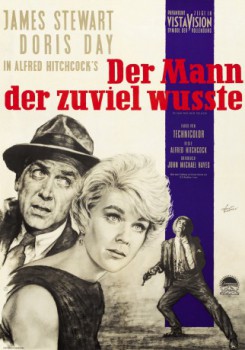 poster Alfred Hitchcock - Der Mann, der zuviel wußte