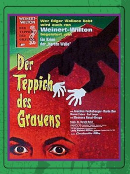 poster Edgar Wallace - Der Teppich des Grauens