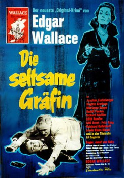 poster Edgar Wallace - Die seltsame Gräfin