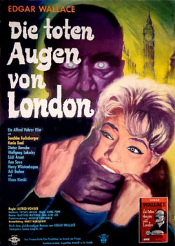 poster Edgar Wallace - Die toten Augen von London