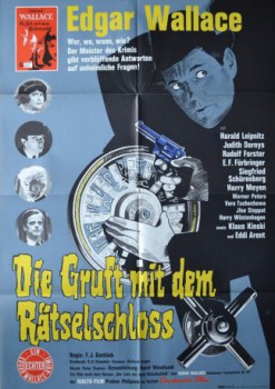 poster Edgar Wallace - Die Gruft mit dem Rätselschloß