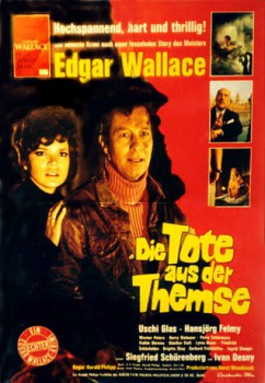 poster Edgar Wallace - Die Tote aus der Themse