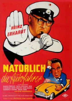 poster Heinz Erhardt - Natürlich die Autofahrer