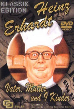 poster Heinz Erhardt - Vater, Mutter und neun Kinder