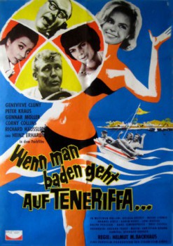 poster Heinz Erhardt - Wenn man baden geht auf Teneriffa