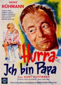 poster Heinz Rühmann - Hurra, ich bin Papa!