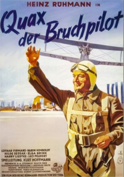 poster Heinz Rühmann - Quax, der Bruchpilot