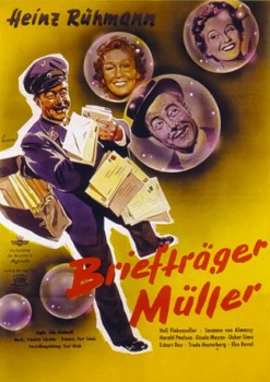 poster Heinz Rühmann - Briefträger Müller