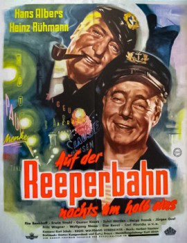 poster Heinz Rühmann - Auf der Reeperbahn nachts um halb eins