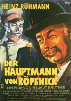 poster Heinz Rühmann - Der Hauptmann von Köpenick