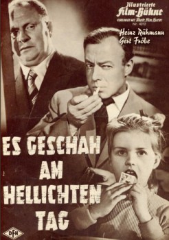 poster Heinz Rühmann - Es geschah am hellichten Tag