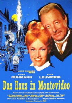 poster Heinz Rühmann - Das Haus in Montevideo