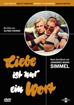 poster Johannes Mario Simmel - Liebe ist nur ein Wort