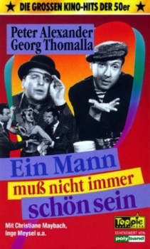 poster Peter Alexander - Ein Mann muß nicht immer schön sein