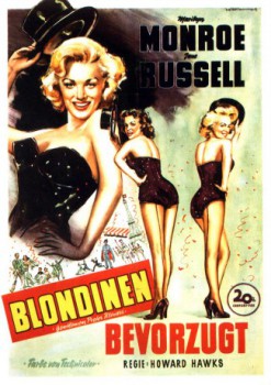 poster Blondinen bevorzugt