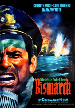 poster Die letzte Fahrt der Bismarck