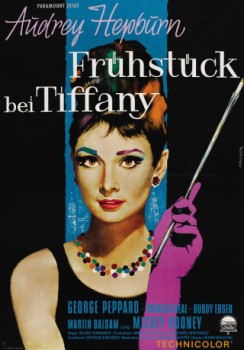poster Frühstück bei Tiffany