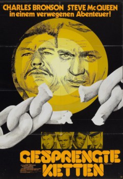 poster Charles Bronson - Gesprengte Ketten