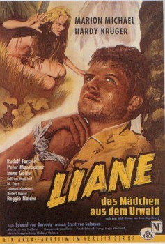 poster Liane, das Mädchen aus dem Urwald