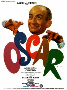 poster Louis de Funes - Oscar
