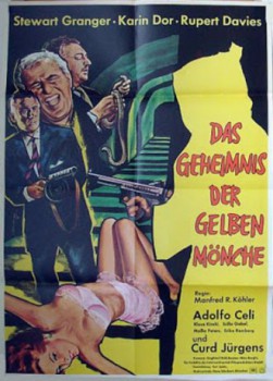 poster Das Geheimnis der gelben Mönche