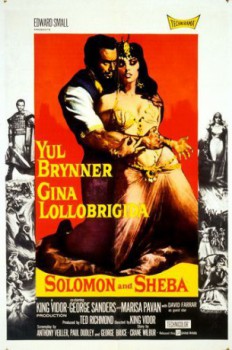 poster Salomon und die Königin von Saba