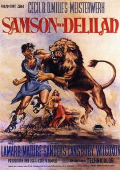 poster Samson und Delilah
