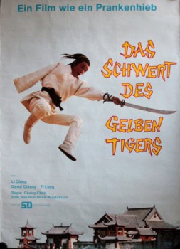 poster Das Schwert des gelben Tigers