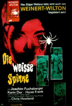 poster Edgar Wallace - Die weiße Spinne