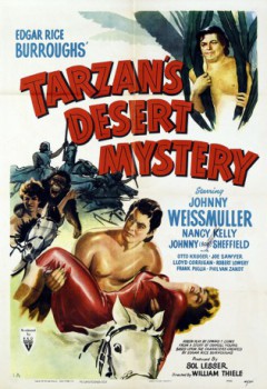 poster Tarzan, Bezwinger der Wüste