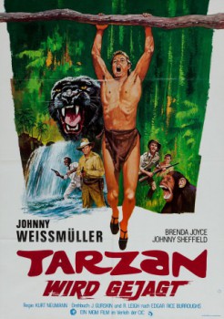 poster Tarzan wird gejagt