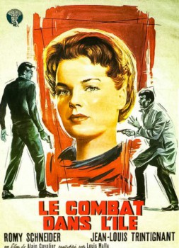 poster Romy Schneider - Der Kampf auf der Insel