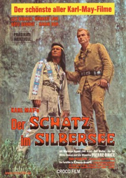 poster Karl May - Winnetou und Shatterhand im Tal der Toten