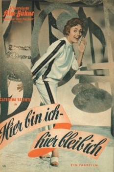 poster Hier bin ich – hier bleib ich