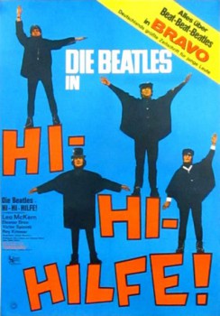 poster The Beatles - Hi-Hi-Hilfe!