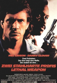 poster Lethal Weapon 1 - Zwei stahlharte Profis