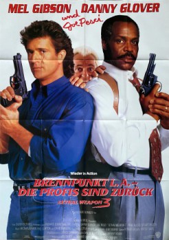 poster Lethal Weapon 3 - Brennpunkt L.A. - Die Profis sind zurück