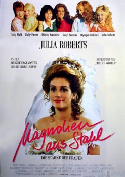 poster Magnolien aus Stahl