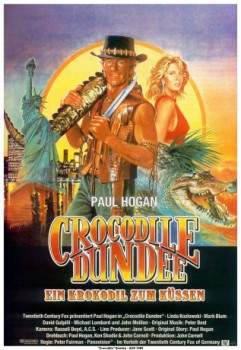 poster Crocodile Dundee 1 - Ein Krokodil zum Küssen