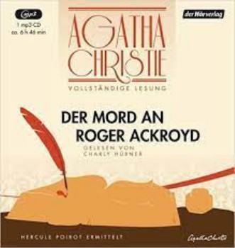 poster Agatha Christie - Alibi - Der Mord an Roger Ackroyd