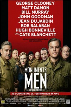 poster Monuments Men: Ungewöhnliche Helden