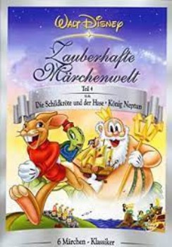 poster Zauberhafte Märchenwelt - 4 - Die Schildkröte und der Hase