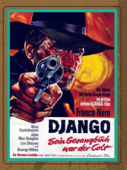 poster Django - Sein Gesangbuch war der Colt