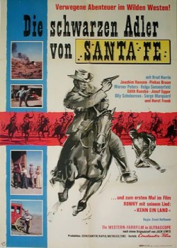 poster Die schwarzen Adler von Santa Fe