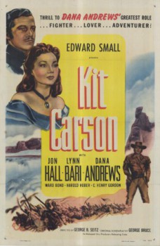 poster Rote Teufel um Kid Carson 