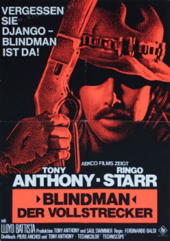 poster Blindman, der Vollstrecker