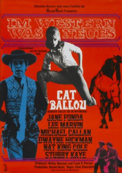 poster Cat Ballou