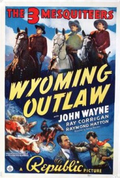 poster John Wayne - Der Bandit von Wyoming